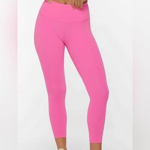 Victoria Secret ribbed high waist yoga pants small
